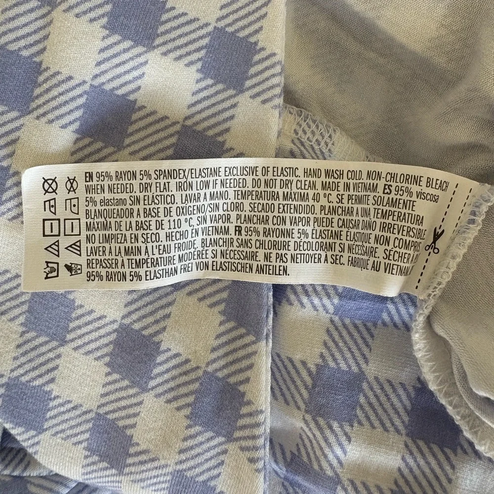 Forever 21 Blue Gingham Women's Dress - Picture 5 of 6